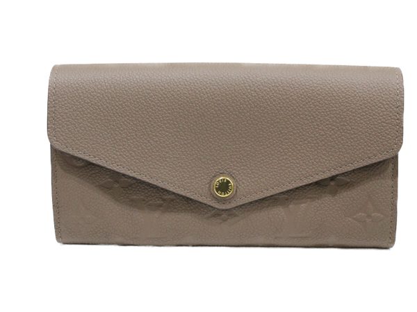 imgrc0076037976 Louis Vitton Zippy Wallet Empreinte Beige Leather