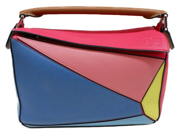 imgrc0076086513 Loewe Puzzle Small Handbag Shoulder Multicolor