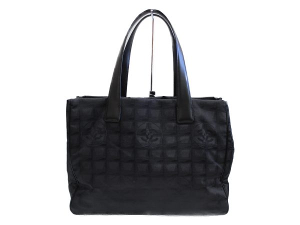 imgrc0076189438 Chanel New Travel Line Tote Bag Black