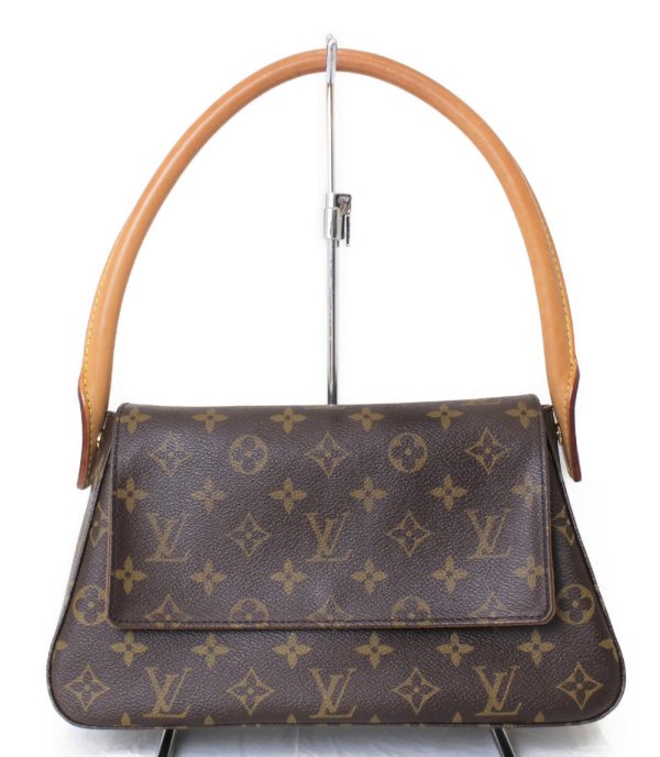 imgrc0076197039 Louis Vuitton Mini Looping Monogram Brown Handbag