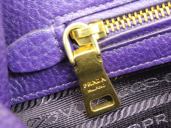 imgrc0076246764 Prada Tote Bag Purple Leather