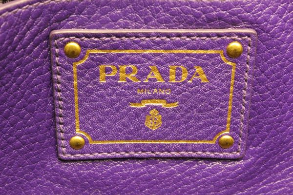 imgrc0076246772 Prada Tote Bag Purple Leather