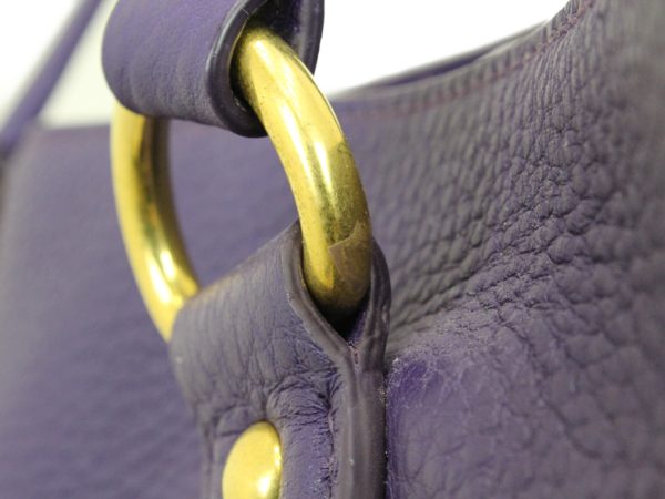 imgrc0076246774 Prada Tote Bag Purple Leather