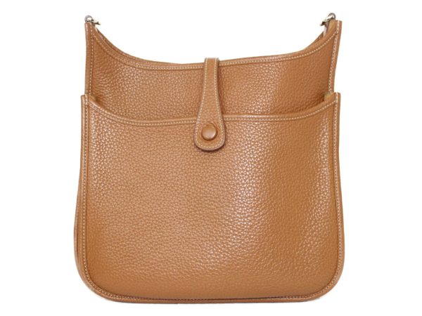 imgrc0076250998 Hermes Evelyn 3PM Q Engraved Shoulder Brown