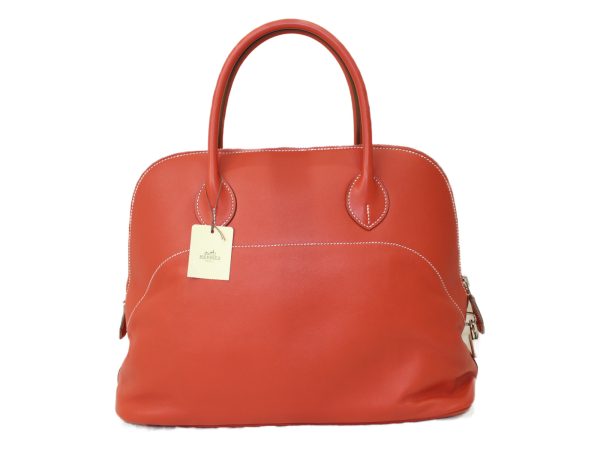 imgrc0076297219 Hermes Bolide 35 Relax Orange Red Shoulder Bag