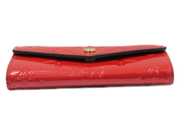 imgrc0076387934 Louis Vuitton Multicle 4 Vernis Key Case Red