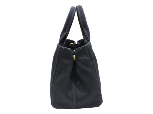 imgrc0076604596 Prada Kanapa Hand Shoulder Bag Black