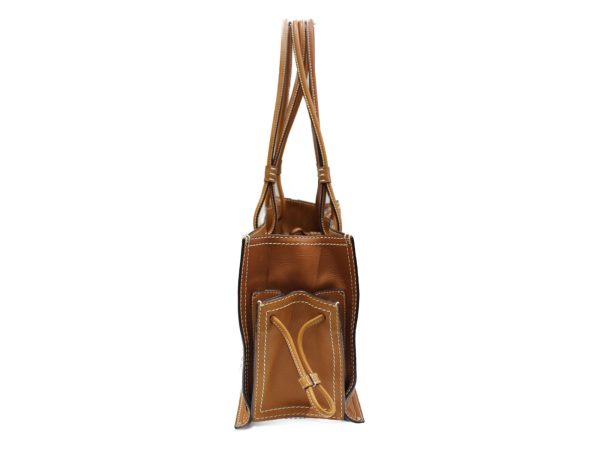 imgrc0076667853 Loewe Shopper Tote Bag Leather Brown