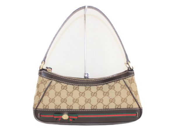 imgrc0076942437 Gucci Sherry Line Handbag Beige Red Green