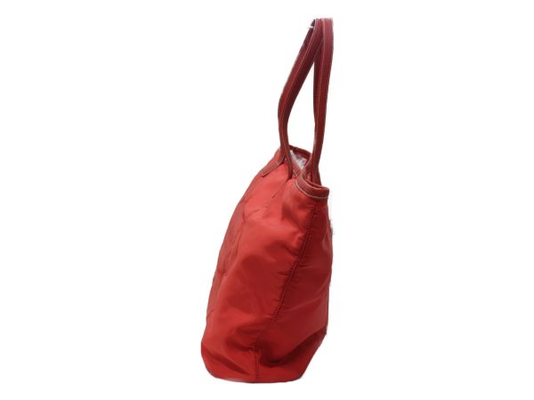 imgrc0077054065 Prada Nylon Tote Bag Red