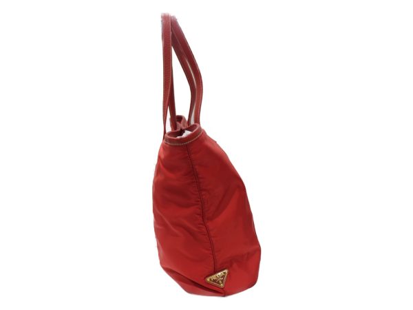 imgrc0077054066 Prada Nylon Tote Bag Red