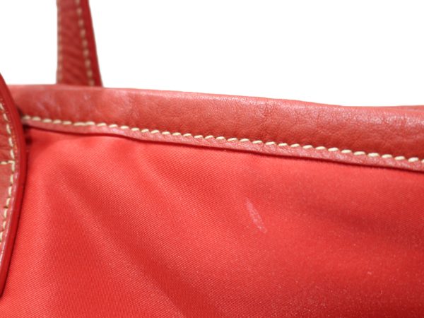 imgrc0077054074 Prada Nylon Tote Bag Red