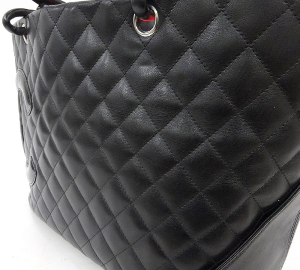 imgrc0078828321 Chanel Cambon Line Large Tote Bag Black