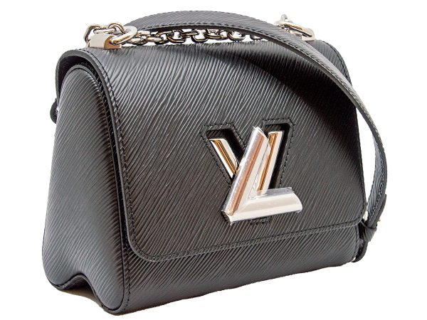 imgrc0079355967 LOUIS VUITTON Twist PM Chain Shoulder Bag Epi Black