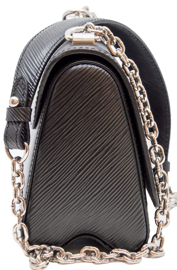 imgrc0079355970 LOUIS VUITTON Twist PM Chain Shoulder Bag Epi Black