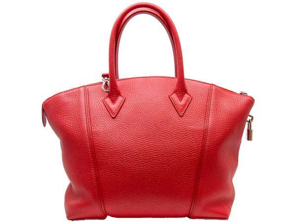 imgrc0079416587 LOUIS VUITTON Lockit MM 2WAY Bag Parnacea Framboise Red