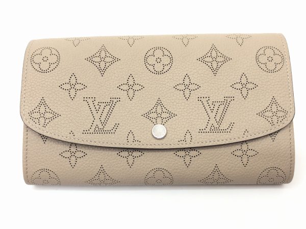 imgrc0079700648 LOUIS VUITTON Portefeuille Iris Long Wallet Mahina Beige