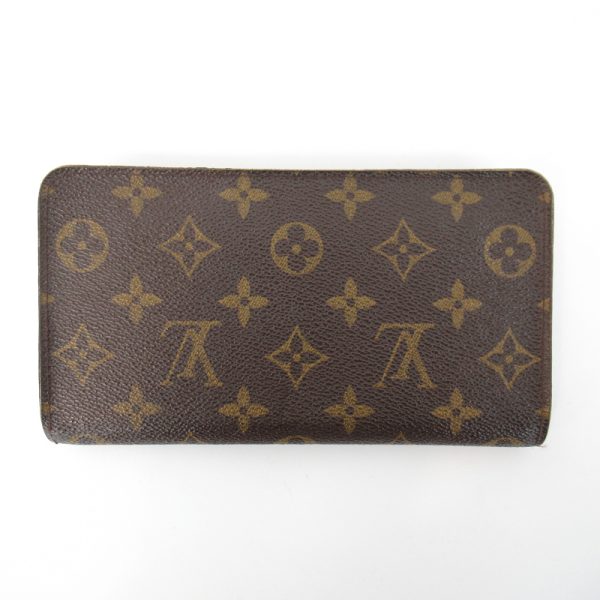 imgrc0079792503 LOUIS VUITTON Portomone Zip M61727 Monogram Round Zipper Wallet