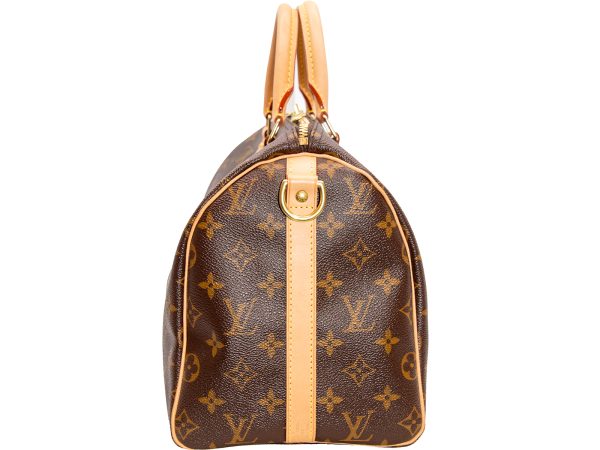 imgrc0079834890 LOUIS VUITTON Speedy Bandouliere 30 Handbag Monogram Brown