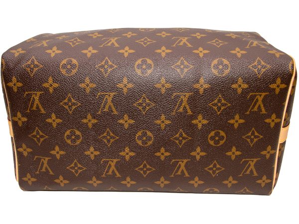 imgrc0079834903 LOUIS VUITTON Speedy Bandouliere 30 Handbag Monogram Brown