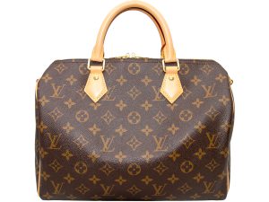 imgrc0079834905 Louis Vuitton Speedy 25 Handbag Monogram Canvas Brown