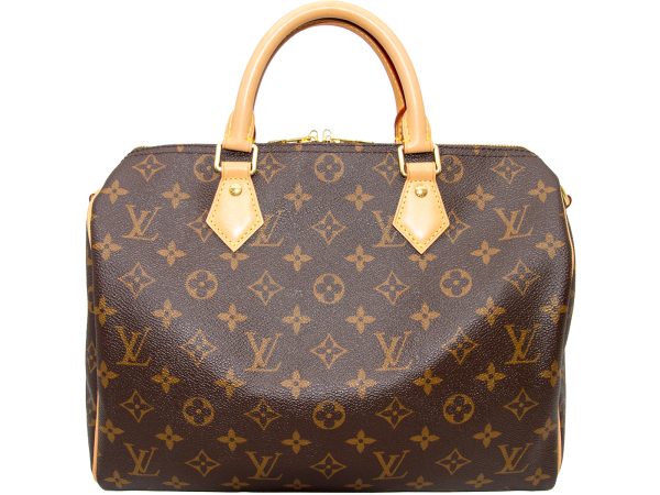 imgrc0079834905 LOUIS VUITTON Speedy Bandouliere 30 Handbag Monogram Brown