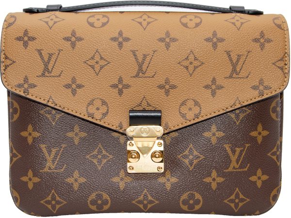 imgrc0079949255 LOUIS VUITTON Pochette Metis MM Handbag Monogram Gold