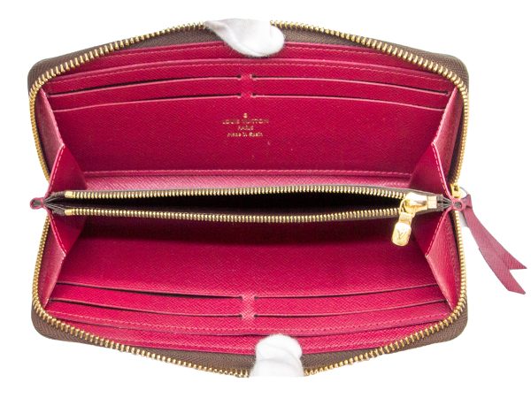 imgrc0079986501 LOUIS VUITTON Portefeuille Clemence Long Wallet Monogram Fuchsia