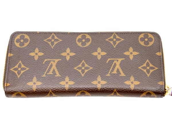 imgrc0079986503 LOUIS VUITTON Portefeuille Clemence Long Wallet Monogram Fuchsia