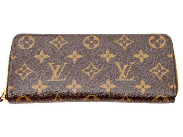 imgrc0079986504 LOUIS VUITTON Portefeuille Clemence Long Wallet Monogram Fuchsia