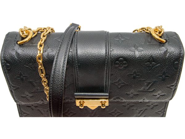 imgrc0080097261 LOUIS VUITTON Saint Sulpice PM Shoulder Bag Empreinte Black