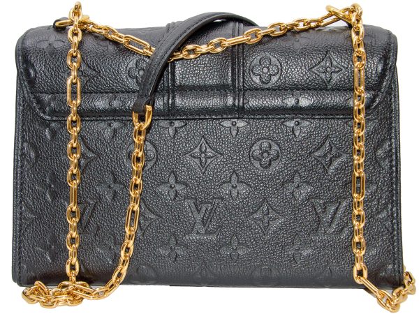 imgrc0080097273 LOUIS VUITTON Saint Sulpice PM Shoulder Bag Empreinte Black