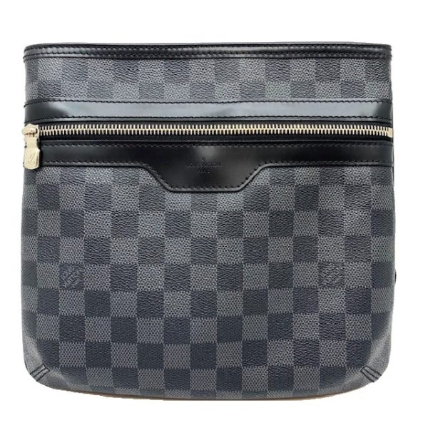 imgrc0080192041 LOUIS VUITTON Thomas Shoulder Bag Damier Graphite Black Gray