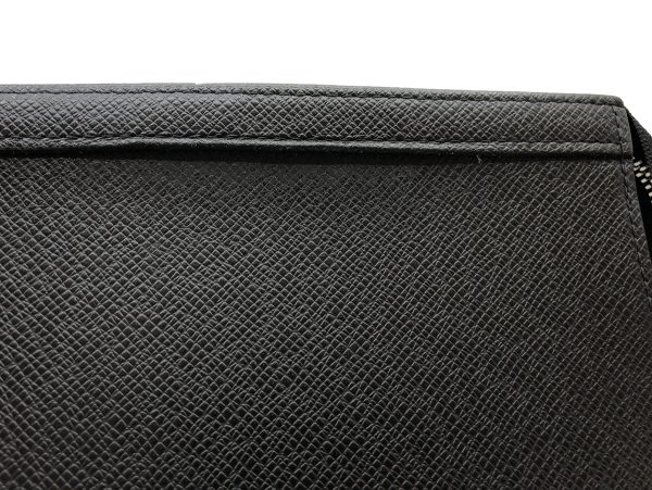 imgrc0080313215 LOUIS VUITTON Pochette Voyage MM Clutch Bag Taiga Ardoise