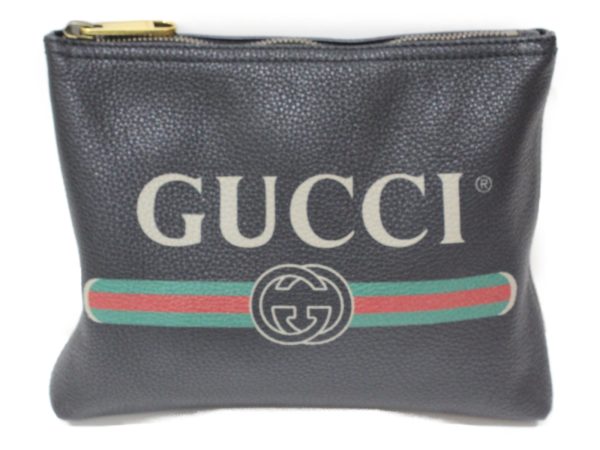 imgrc0080341608 Gucci Printed Pouch Accessory Black