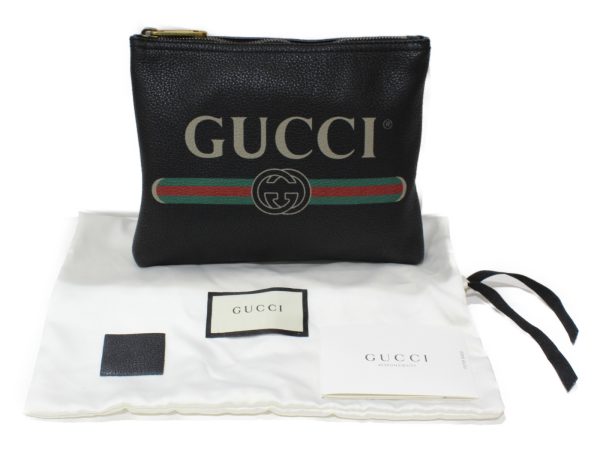 imgrc0080341616 Gucci Printed Pouch Accessory Black