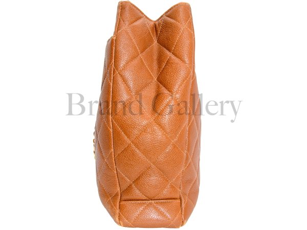 imgrc0080403746 CHANEL Chain Shoulder Bag Brown Gold