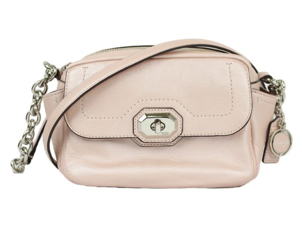 imgrc0080420113 Coach Chain Pochette Shoulder Bag Pink