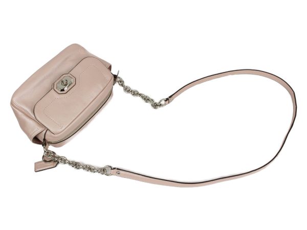 imgrc0080420130 Coach Chain Pochette Shoulder Bag Pink