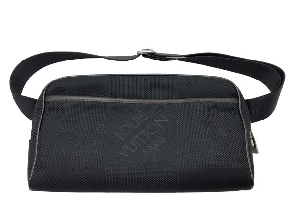 imgrc0080464710 Louis Vuitton Waist Bag Damier Canvas Jean Noir