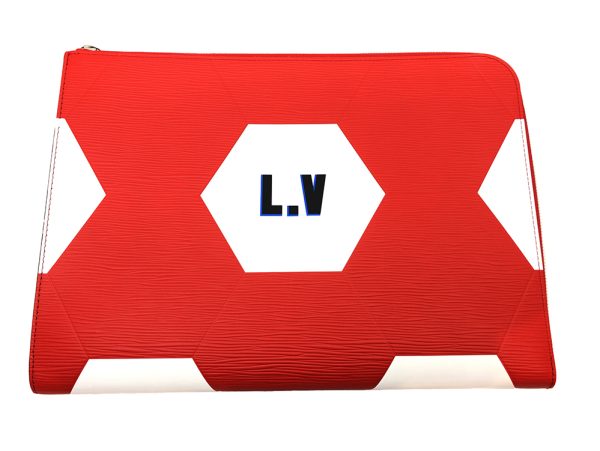 imgrc0080473113 LOUIS VUITTON Pochette Jules GM Clutch Epi Red