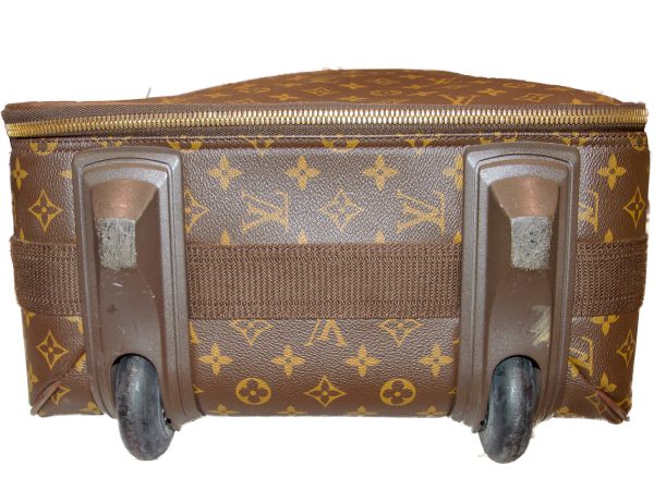 imgrc0080480194 Louis Vuitton Monogram Pegas 55 Suitcase Canvas Brown