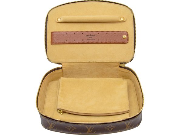 imgrc0080481149 Louis Vuitton Pochette Monte Carlo Jewelry Box Monogram Canvas Brown