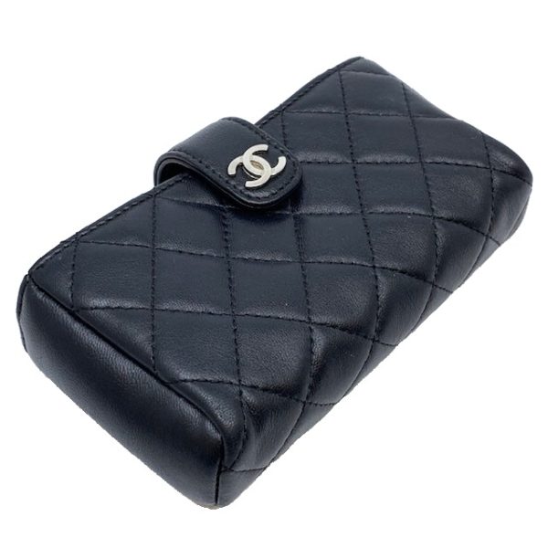 imgrc0080501522 CHANEL Mini Pouch Matelasse Lambskin Black