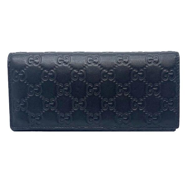 imgrc0080623580 GUCCI Bifold Long Wallet Guccisima Leather