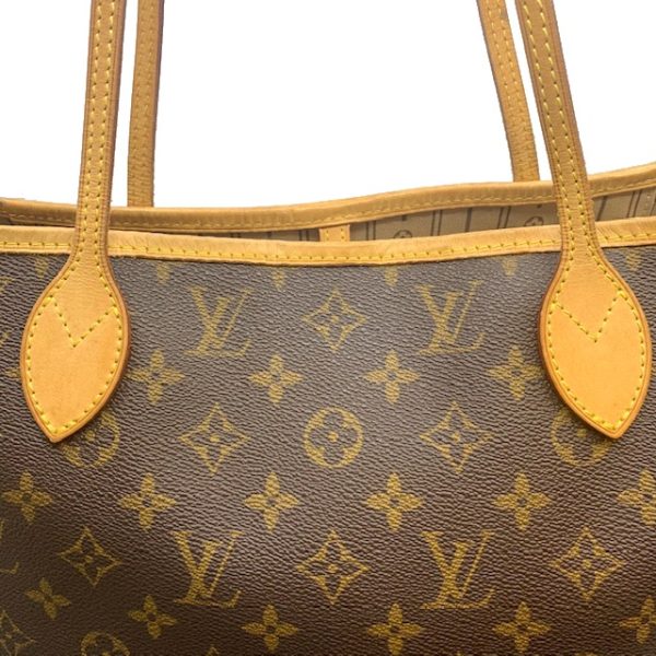 imgrc0080666628 Louis Vuitton Neverfull MM Tote Bag Monogram Canvas Brown