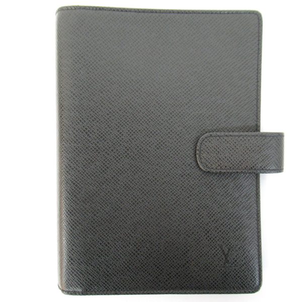 imgrc0080817090 LOUIS VUITTON Agenda MM R20222 Taiga Notebook Cover Gray