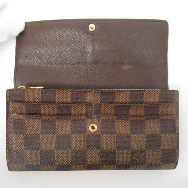 imgrc0080986220 LOUIS VUITTON Portefeuille Sarah N61734 Damier Bifold Long Wallet