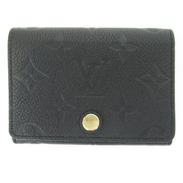 imgrc0081114041 LOUIS VUITTON Anvelop Carte de Visite Noir Empreinte Case Black