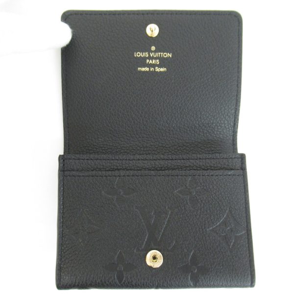 imgrc0081114045 LOUIS VUITTON Anvelop Carte de Visite Noir Empreinte Case Black